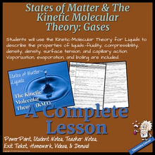 Load image into Gallery viewer, States of Matter & The Kinetic Molecular Theory: Liquids