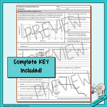 Load image into Gallery viewer, Chemistry Homework: Reading the Heating/Cooling Curve