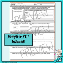 Load image into Gallery viewer, Chemistry Homework: Solids & The Kinetic-Molecular Theory