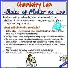 Load image into Gallery viewer, Chemistry Lab: States of Matter Ice Lab