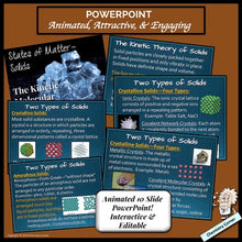 Load image into Gallery viewer, States of Matter & The Kinetic Molecular Theory: Solids
