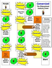 Load image into Gallery viewer, Chemistry Board Game-Conversion! The Dimensional Analysis Board Game