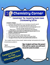 Load image into Gallery viewer, Chemistry Board Game—Conversion! Stoichiometry Edition