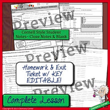 Load image into Gallery viewer, Naming & Writing Molecular Formulas – Print/Digital- |Distance Learning