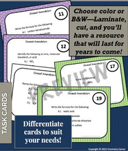 Load image into Gallery viewer, Nomenclature Task Cards