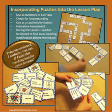 Load image into Gallery viewer, Atomic Structure Domino Puzzle