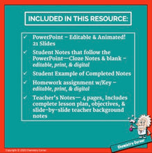 Load image into Gallery viewer, Chemical Reactions—An Introduction Lesson – Print & Digital |Distance Learning