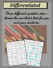 Load image into Gallery viewer, Naming & Writing Chemical Formulas: COLOR-BY-NUMBER