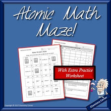 Load image into Gallery viewer, Atomic Math Maze