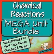 Load image into Gallery viewer, Chemistry- Chemical Reactions Mega Unit Bundle