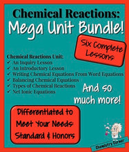 Load image into Gallery viewer, Chemistry- Chemical Reactions Mega Unit Bundle