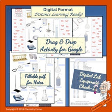 Load image into Gallery viewer, Chemistry Lab Equipment- Identification with Print and Digital Lessons