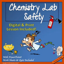 Load image into Gallery viewer, Chemistry Lab Safety Lesson: Digital & Print Lessons| Distance Learning
