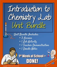 Load image into Gallery viewer, Introduction to Chemistry Lab Unit Bundle - Print & Digital |Distance Learning