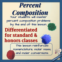 Load image into Gallery viewer, Chemistry: Percent Composition