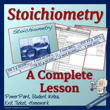 Load image into Gallery viewer, Stoichiometry: A Complete Lesson