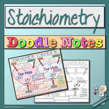 Load image into Gallery viewer, Stoichiometry Doodle Notes