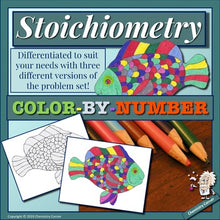 Load image into Gallery viewer, Stoichiometry Color-by-Number