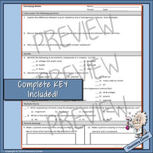 Load image into Gallery viewer, Chemistry Homework: Classifying Matter