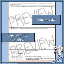 Load image into Gallery viewer, Chemistry Quiz: Density