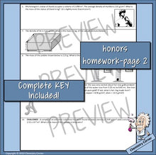Load image into Gallery viewer, Chemistry Homework: Density Practice Problems