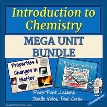 Load image into Gallery viewer, Introduction to Chemistry MEGA UNIT BUNDLE Distance Learning