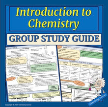 Load image into Gallery viewer, Introduction to Chemistry: Group Study Guide