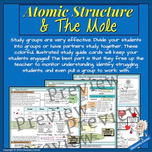 Load image into Gallery viewer, Atomic Structure & The Mole: Group Unit Study Guide