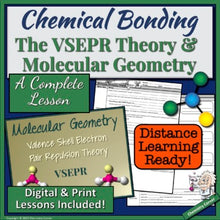 Load image into Gallery viewer, Chemical Bonding: The VSEPR Theory & Molecular Geometry |Distance Learning