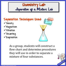 Load image into Gallery viewer, Chemistry Lab: Separating a Mixture Lab