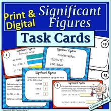 Load image into Gallery viewer, Chemistry: Sig Fig Task Cards- Print & Digital