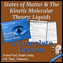 Load image into Gallery viewer, States of Matter &amp; The Kinetic Molecular Theory: Liquids
