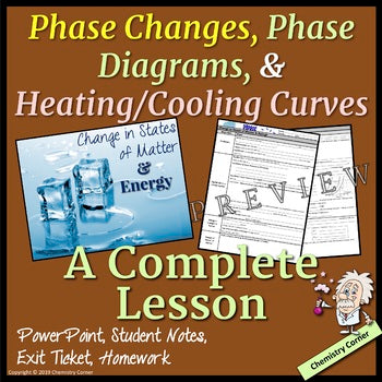 Phase Changes, Phase Diagrams, & Heating/Cooling Curves