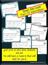 Load image into Gallery viewer, Balancing Chemical Equations Task Cards

