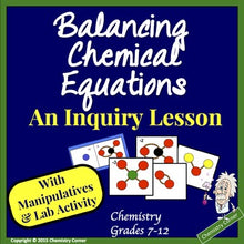 Load image into Gallery viewer, Balancing Chemical Equations: An Inquiry Lesson
