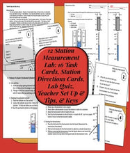 Load image into Gallery viewer, Chemistry: Measurement Lesson with Task Cards and Lab
