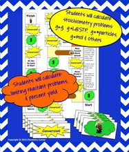 Load image into Gallery viewer, Chemistry Board Game—Conversion! Stoichiometry Edition
