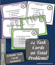 Load image into Gallery viewer, Nomenclature Task Cards
