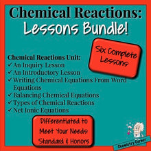 Load image into Gallery viewer, Chemical Reactions—Lessons Bundle

