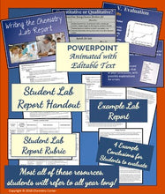 Load image into Gallery viewer, Writing the Chemistry Lab Report
