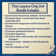 Load image into Gallery viewer, Percentage Composition, Empirical &amp; Molecular Formulas LESSONS ONLY BUNDLE
