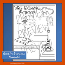 Load image into Gallery viewer, The Bunsen Burner Doodle Notes

