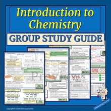 Load image into Gallery viewer, Introduction to Chemistry: Group Study Guide
