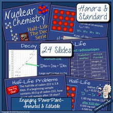 Load image into Gallery viewer, Nuclear Chemistry: Half-Life &amp; The Decay Series
