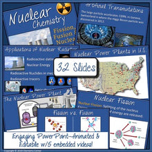 Load image into Gallery viewer, Nuclear Chemistry: Fission, Fusion, &amp; Nuclear Power
