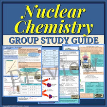Load image into Gallery viewer, Nuclear Chemistry: Unit Group Study Guide
