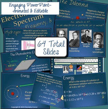 Load image into Gallery viewer, Chemistry: Light &amp; The Atomic Model Mini Unit Bundle
