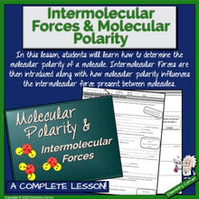 Load image into Gallery viewer, Intermolecular Forces &amp; Molecular Polarity
