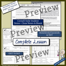 Load image into Gallery viewer, Periodic Table: The Basics &amp; History Print/Digital |Distance Learning
