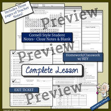 Load image into Gallery viewer, Periodic Table: Structure &amp; Element Classes- Print/Digital |Distance Learning
